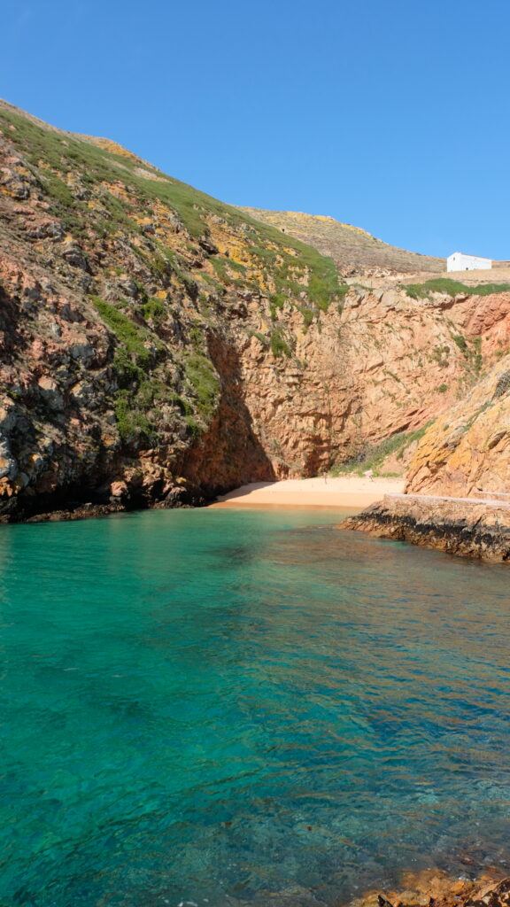 Can you swim in Berlengas? There is one beach on Berlenga perfect for swimming - Praia do Carreiro do Mosteiro.